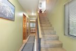 Entryway, Stairs to Living Area